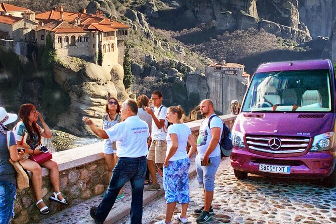Meteora: Panoramic Morning Small Group Tour with Local Guide - The first views of all six monasteries
