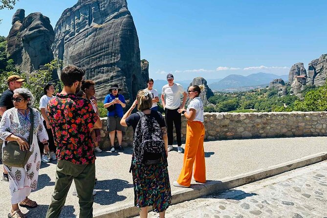 Meteora: Panoramic Morning Small Group Tour with Local Guide - Great Meteor Monastery, the largest visit