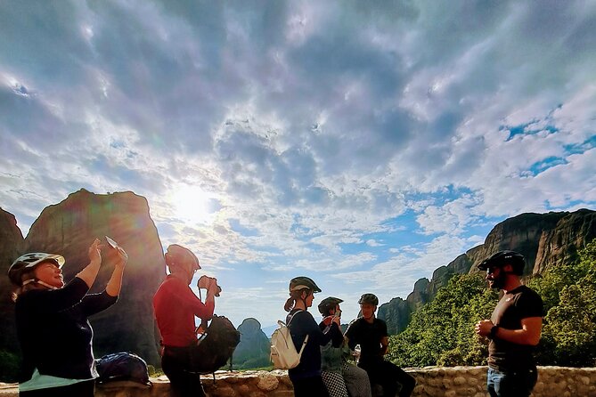 Meteora Sunset E-Bike Tour - Rousanos, Saint Barbara, and the rhythm of the ride