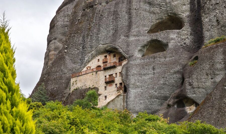 Meteora: Sunset Hike to Secret Caves - The sunset viewpoint