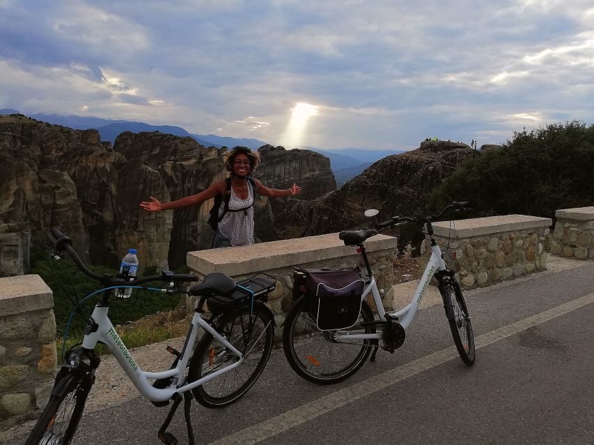 Meteora Sunset Tour on E-bikes - Old Monasteries and Hermit Caves Along the Route