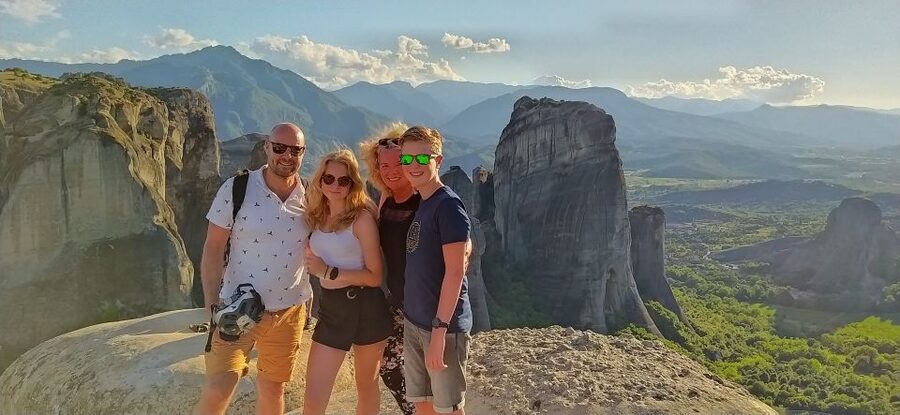 Meteora Sunset Tour on E-bikes - Riding Beneath the Six Working Monasteries