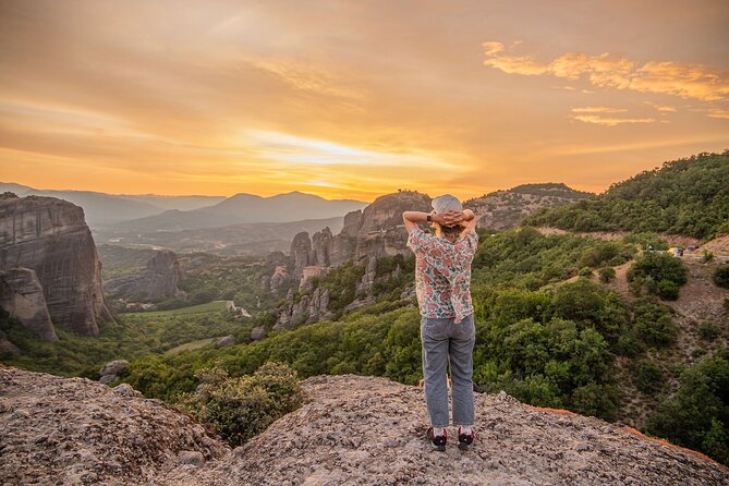 Meteora Sunset with Monastery & Hermit Caves Tour in Small Group - Key points at a glance