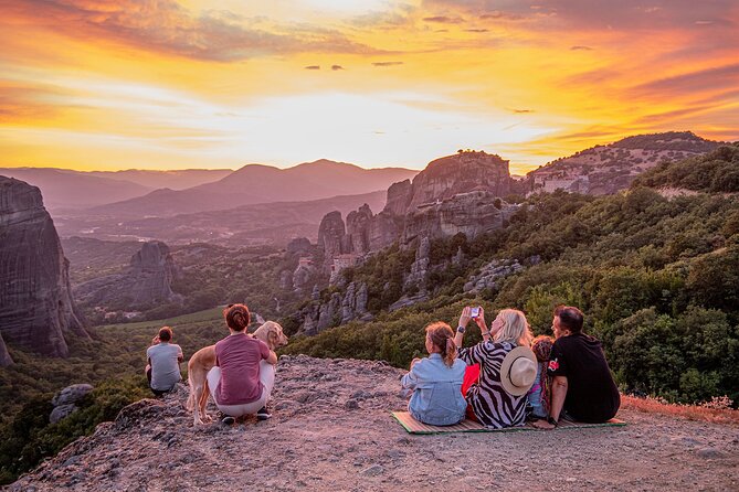 Meteora Sunset with Monastery & Hermit Caves Tour in Small Group - The monasteries you see from the road