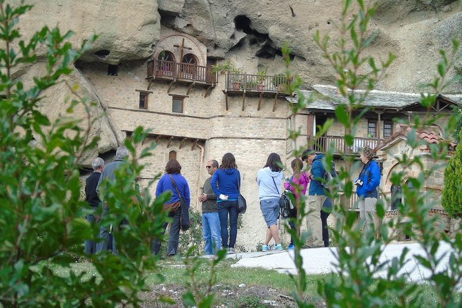 Meteora Tour: Monasteries, Lunch & Optional Athens Transfer - Badovas Hermit Caves and a Quieter Side of Meteora