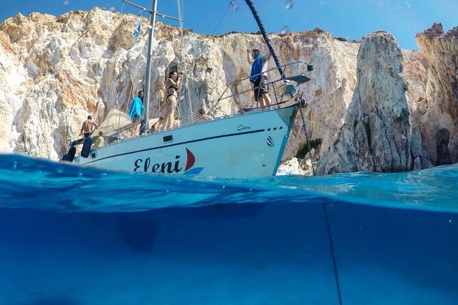 Milos and Polyaigos Full Day Cruise with Meals and Snorkelling - Kleftiko: two hours among pirate caves