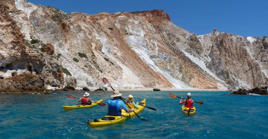 Milos: Guided Kayaking Trip with Snorkelling & Lunch - Key points to know before you book