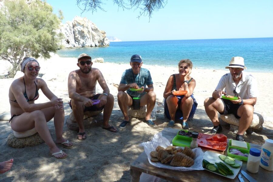 Milos: Guided Kayaking Trip with Snorkelling & Lunch - Who should book this Milos kayaking day