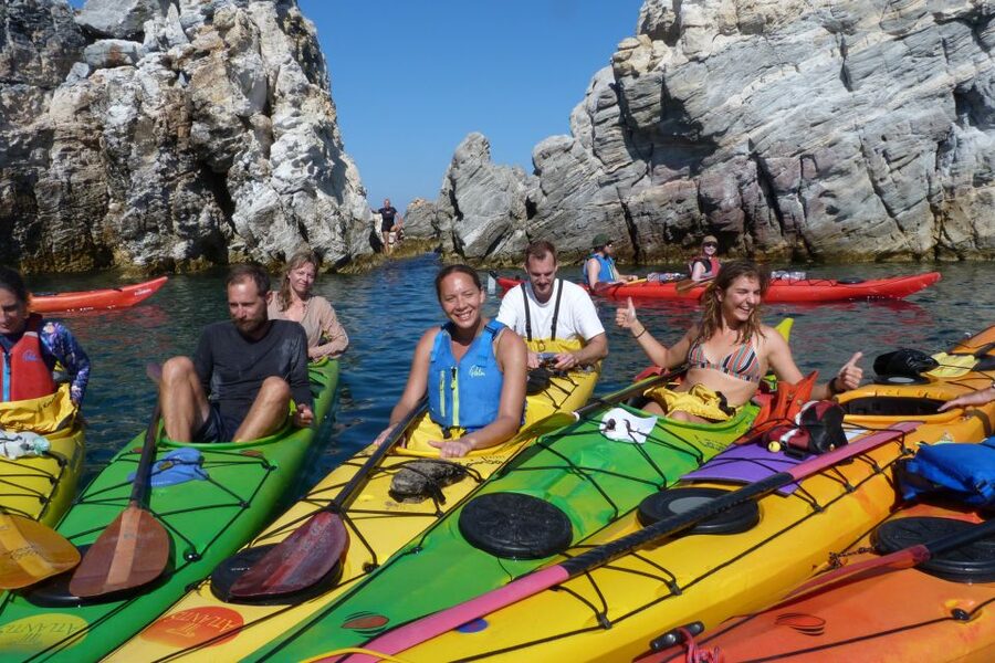 Milos: Guided Kayaking Trip with Snorkelling & Lunch - Why Milos is better from a kayak