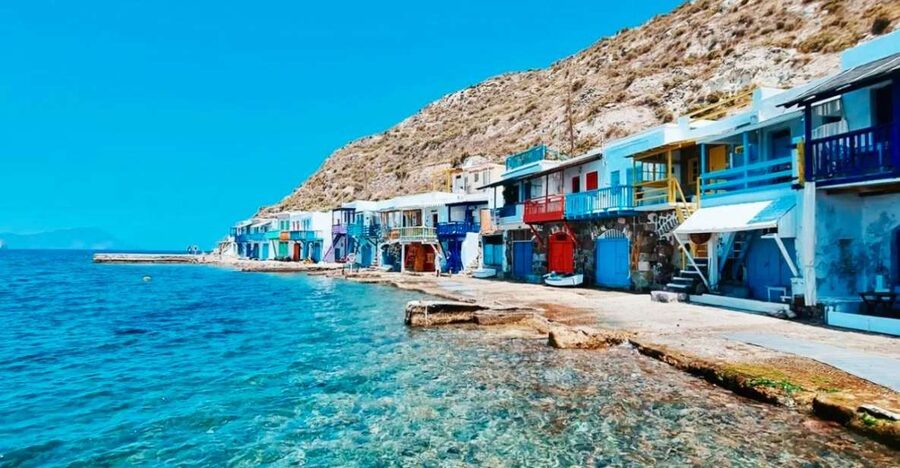 Milos Instagram Tour - Fyropotamos: a small bay with room for a swim