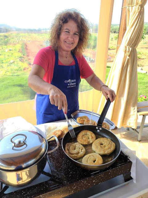 Moires: Cooking Class and Olive Oil Tasting at a Family Farm - Working beside Marianna and Mama Stella