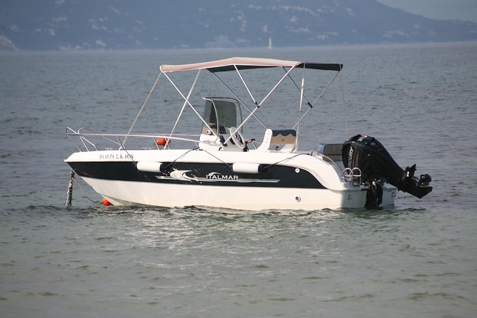 Motor Boat Hire in Corfu Italmar 17,Asso 5.10, Next 5m - Why renting a boat changes your Corfu day
