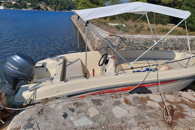 Motor Boat Hire in Corfu Italmar 17,Asso 5.10, Next 5m - Lunch at a waterside restaurant