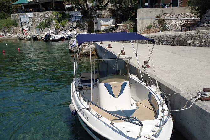 Motor Boat Hire in Corfu Italmar 17,Asso 5.10, Next 5m - What the €193 group price really means