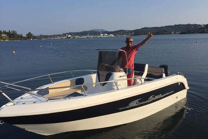 Motor Boat Hire in Corfu Italmar 17,Asso 5.10, Next 5m - Starting at D-Marin Gouvia Marina