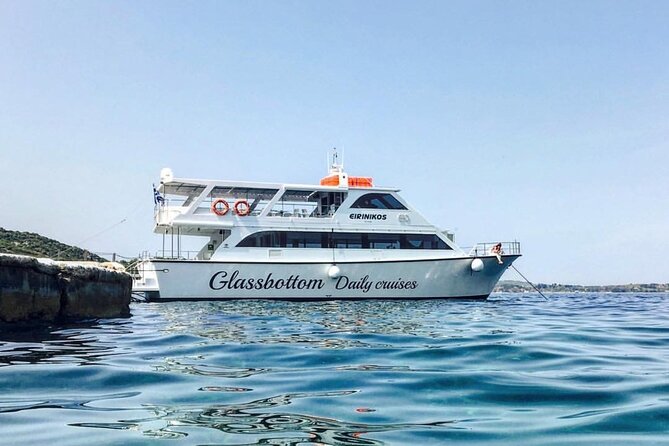 Mount Athos Sightseeing Luxury Cruise with Glassbottom - The five-minute reef stop