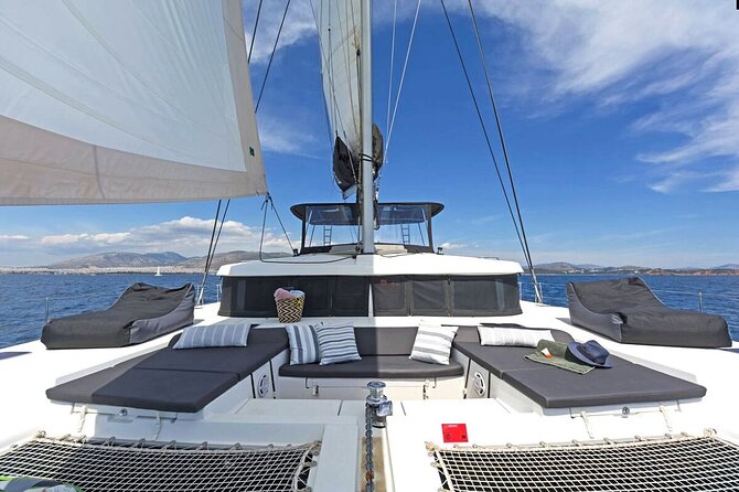 Mykonos Catamaran Premium Day-Sunset Tours 8-flavor Meal & Drinks - A Greek feast prepared at sea