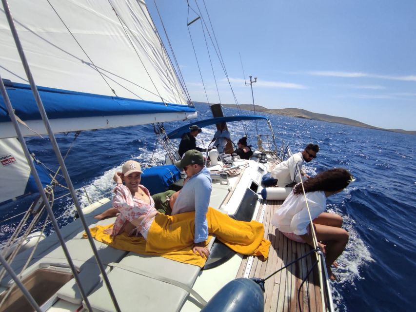 Mykonos: Delos and Rhenia Full-Day Sailing Cruise with Meal - Is Delos enough time for you?