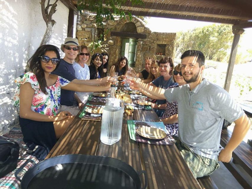 Mykonos: Farm, Ano Mera Village, and Beaches Guided Tour - Agios Ioannis begins the island story