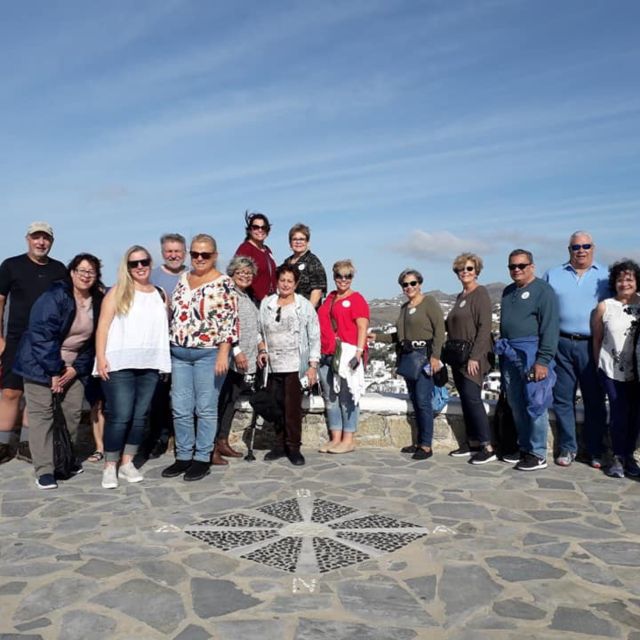 Mykonos: Farm, Ano Mera Village, and Beaches Guided Tour - Guides turn a quick drive into a useful lesson