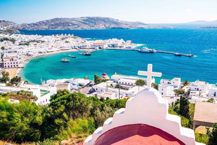 Mykonos: Farm, Ano Mera Village, and Beaches Guided Tour - Ano Mera brings you inland