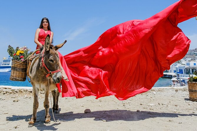 Mykonos Flying Dress Photoshoot - The finished package: 50 edited images