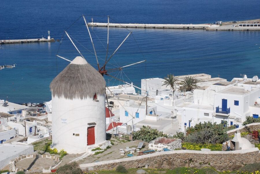 Mykonos: Half-Day City Walking Tour and Island Bus Tour - Walking Through Mykonos Town’s Whitewashed Maze