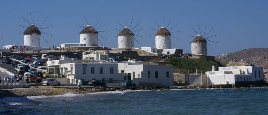 Mykonos: Half-Day City Walking Tour and Island Bus Tour - From the Town to the Island Interior