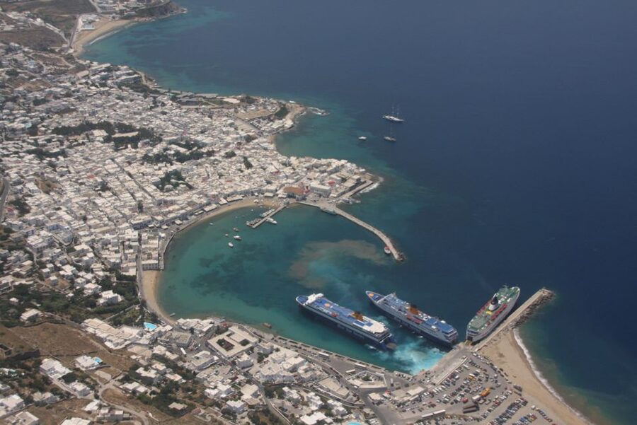 Mykonos: Half-Day City Walking Tour and Island Bus Tour - Ano Mera and the Panagia Tourliani Monastery