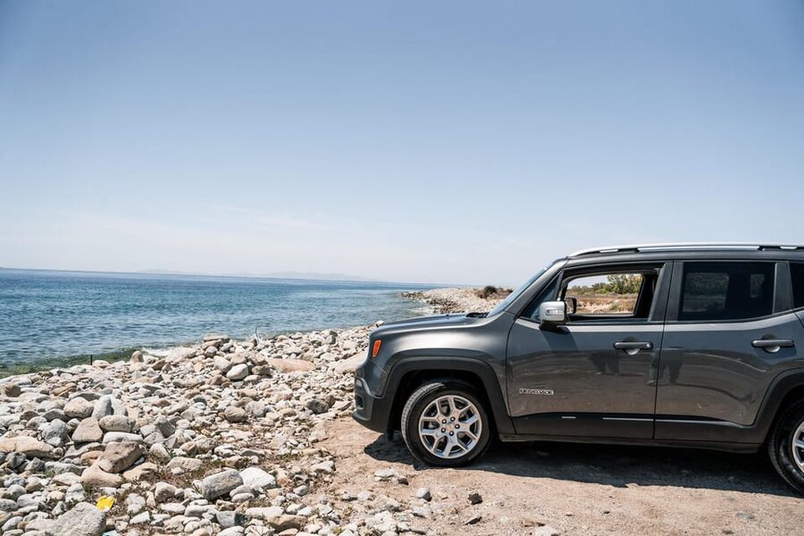 Mykonos Hidden Spots Jeep Guided Private Tour - A private pickup that suits hotels, ferries, and cruise ships