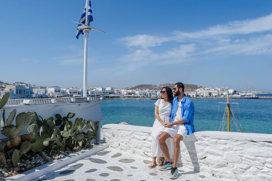 Mykonos Private Photoshoot - Choosing between morning, afternoon, and sunset