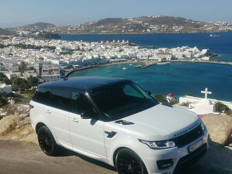 Mykonos: Private Tour with Range Rover - Building your three-hour route