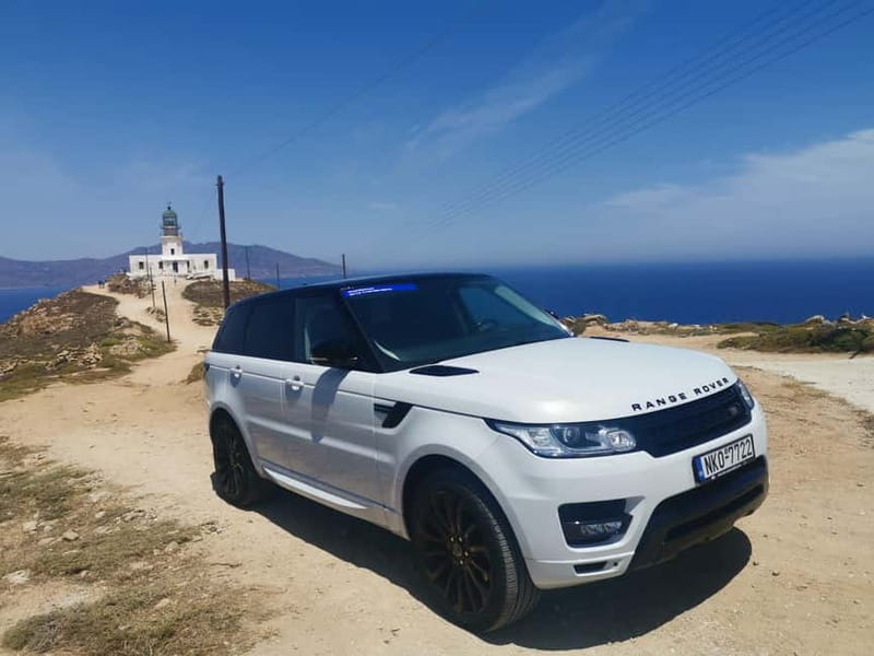 Mykonos: Private Tour with Range Rover - Ano Mera and the Monastery of Tourliani