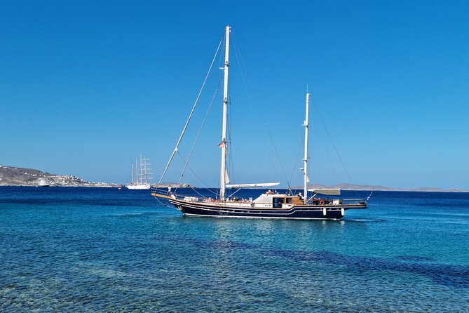 Mykonos Sail Cruise to Rhenia, Guided Tour of Delos, Lunch&Drinks - Walking through ancient Delos