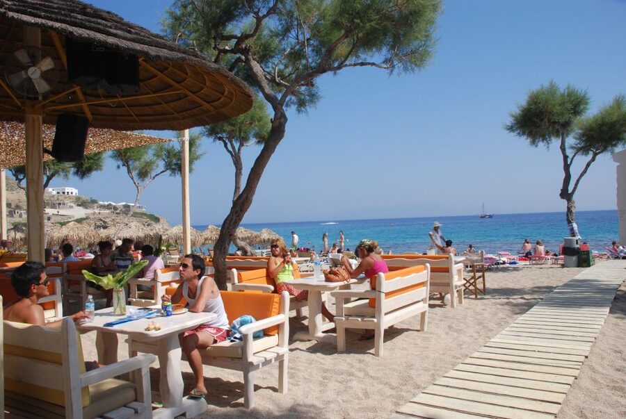 Mykonos Shore Excursion: City & Island Tour - Platis Gialos and Kalafatis by bus