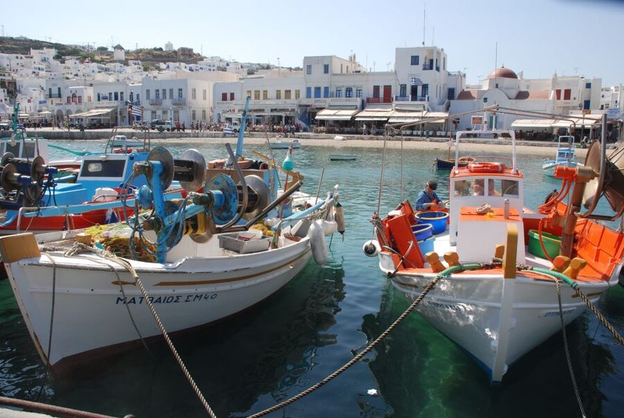 Mykonos Shore Excursion: City & Island Tour - Ano Mera and the Tourliani Monastery