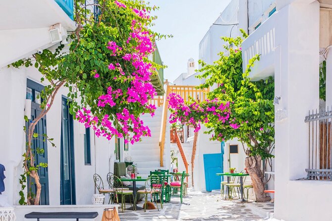 Mykonos Small Group Tour for Cruise Passengers — Port Pickup - Mykonos Town: cobbles, churches, and shopping lanes