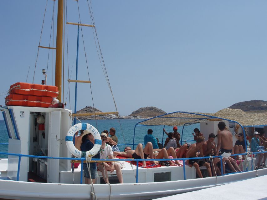 Mykonos: South Coast Cruise - Frangias brings the first proper swim
