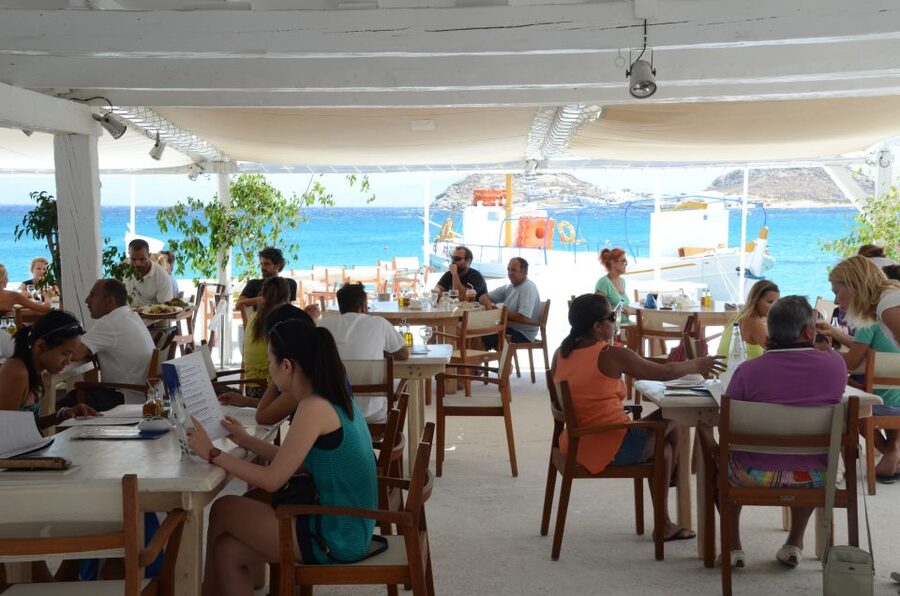 Mykonos: South Coast Cruise - Kalafatis turns lunch into part of the outing