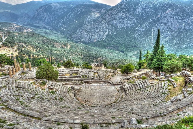 Mystical Delphi & Hosios Loukas Byzantine Wonder Luxury Day Tour - Entering Delphi, the sanctuary of Apollo