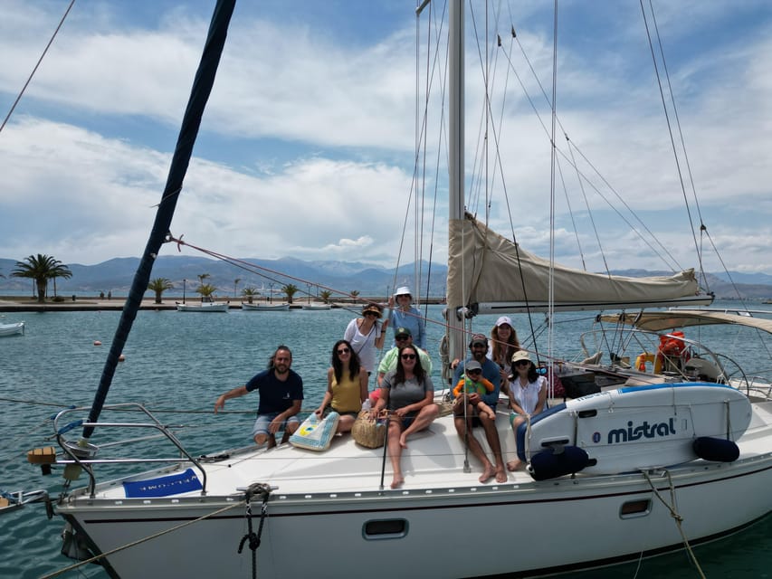 Nafplio Sun Sail Cruises | Semi-Private Half Day | With Meal - Key points before you book