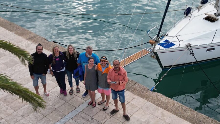 Nafplio Sun Sail Cruises | Semi-Private Half Day | With Meal - Dimitri, the crew, and the small-group feel