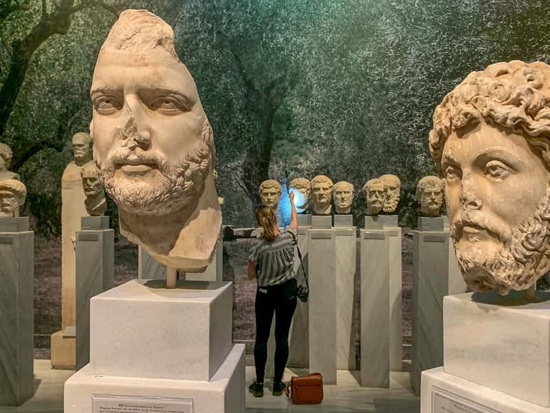 National Archeological Museum Private Tour with Admission - A quiet garden and café after the galleries