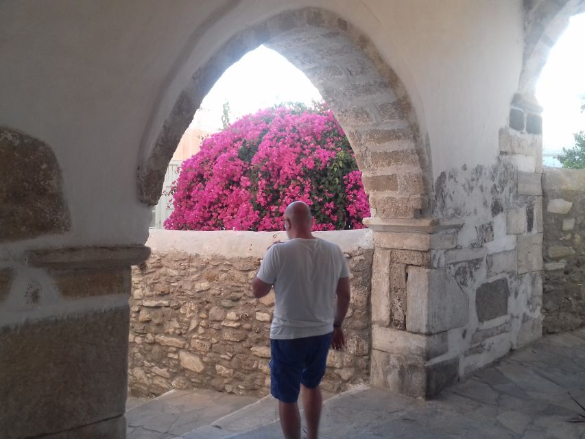 Naxos Castle Walking Tour and Sunset at the Portara - The Old Market and the streets below the castle