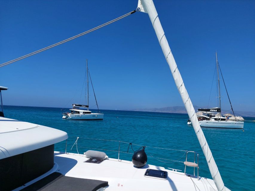 Naxos: Catamaran Cruise with Swim Stops, Food, and Drinks - Why the captain’s flexible route matters