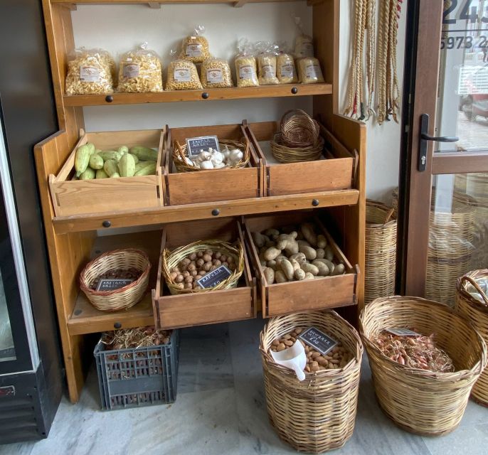 Naxos: Food Walking Tour & Cooking Class with Meal & Drinks - Cheese Shops, Olive Products, and Citron Liqueur