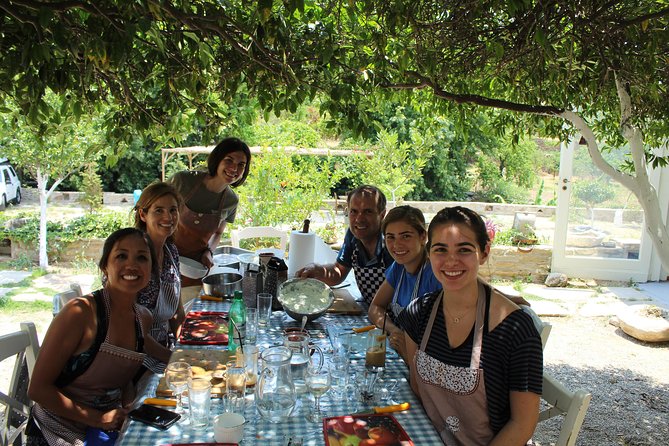 Naxos:Half-day cooking class at Basiliko - Dancing, music, and the plate-breaking finale