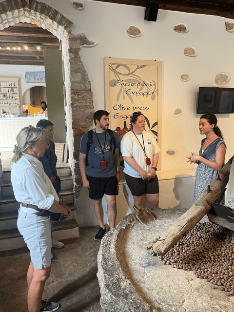 Naxos: Private E-Bike Tour with Farm Lunch - A private working farm, not a staged animal stop