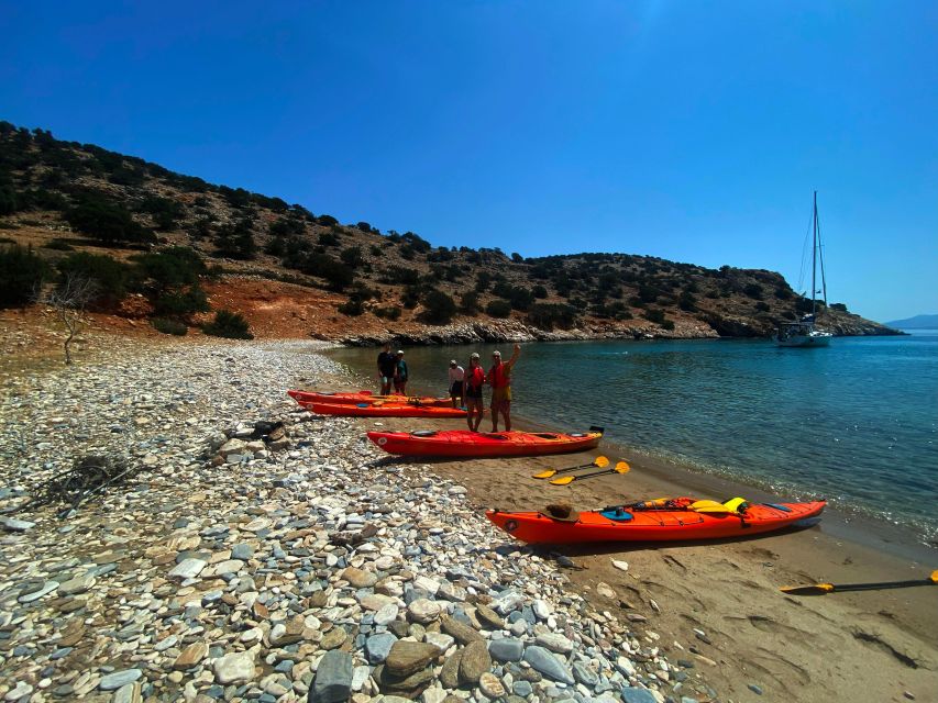 Naxos: Rhina Cave and Coastline Sea Kayaking Tour - Pickup, Group Size, and Practical Value