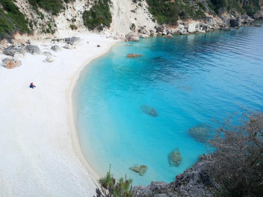 Nydri: Boat Cruise to the famous beaches of Lefkada - Agiofilli, or a change to Lakka